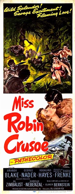 Miss Robin Crusoe - Posters