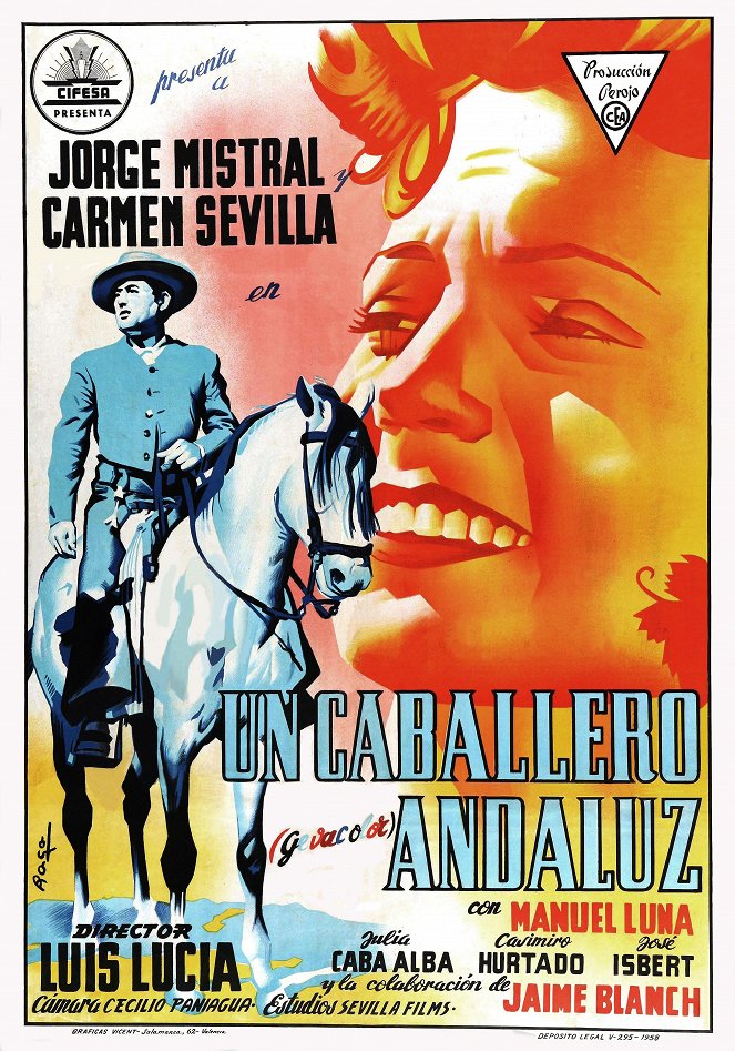 Un caballero andaluz - Plakátok