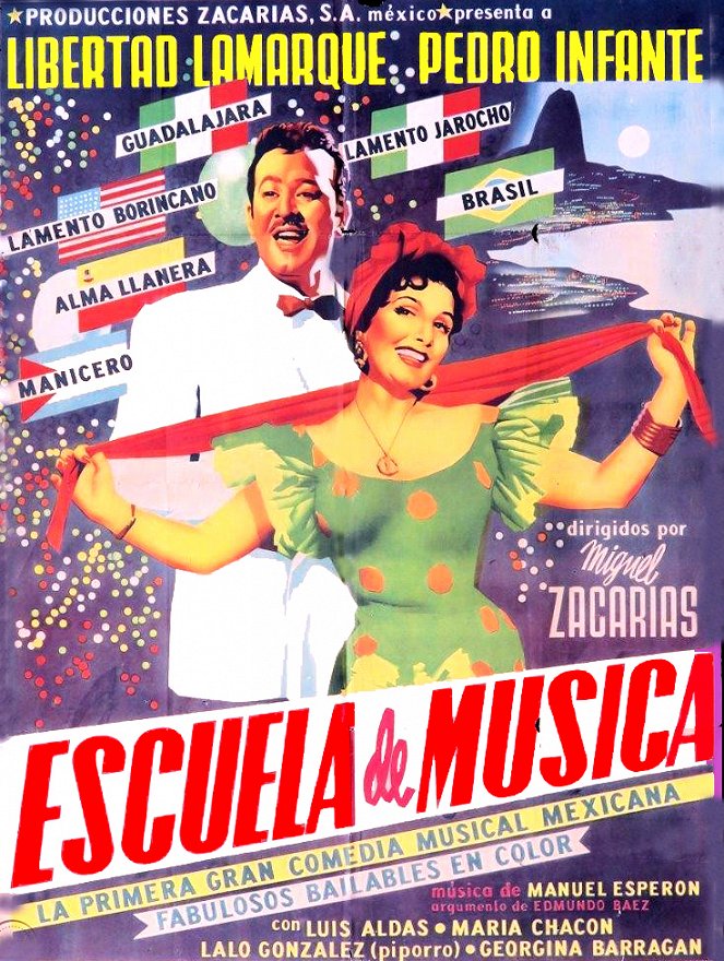 Escuela de música - Plakate