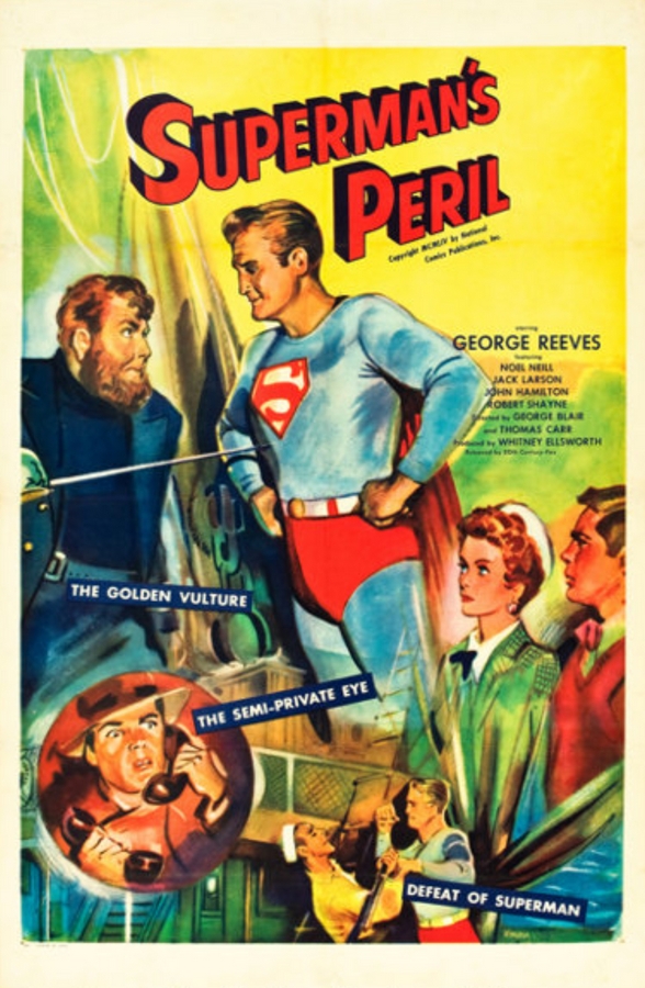 Superman's Peril - Plagáty