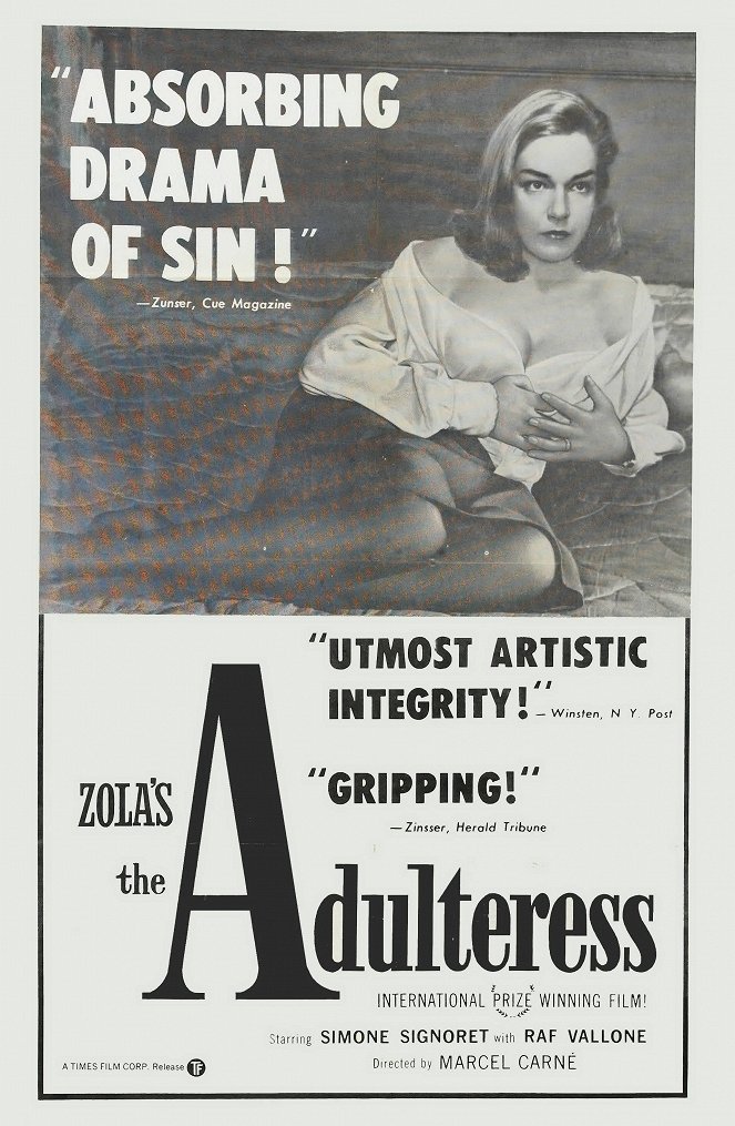 The Adultress - Posters