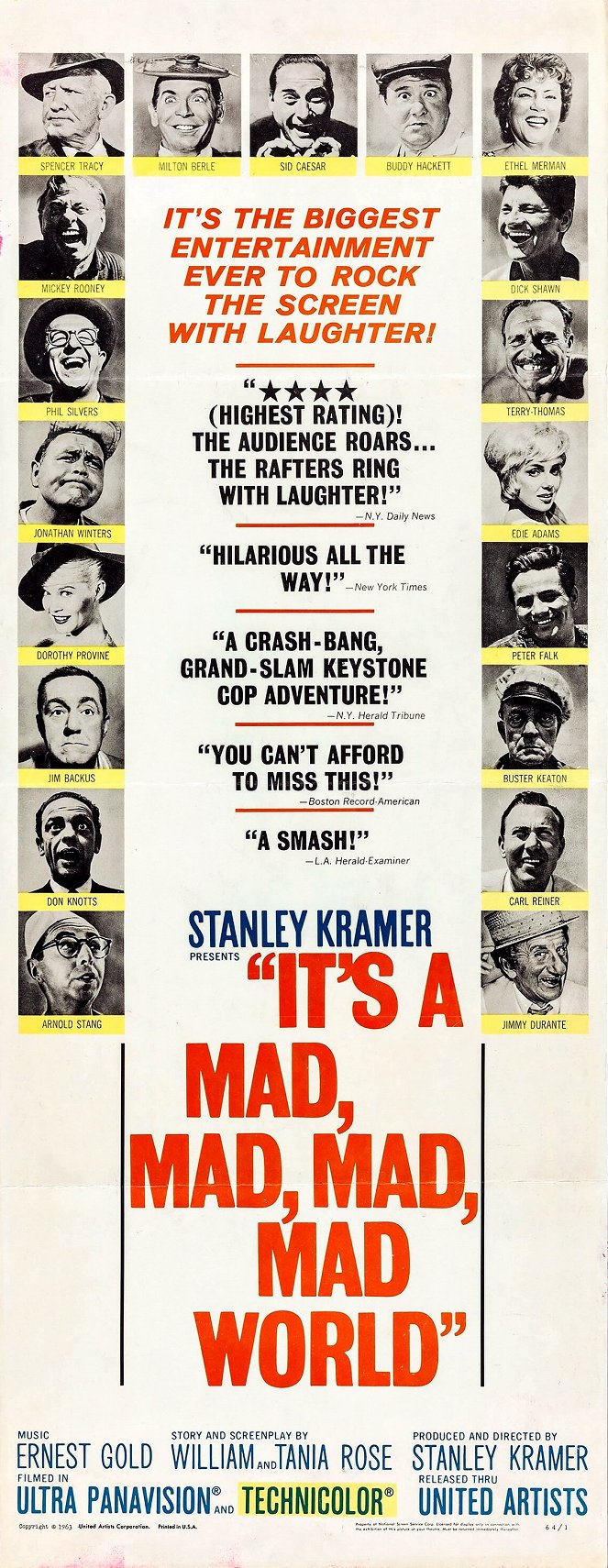 It's a Mad, Mad, Mad, Mad World - Posters