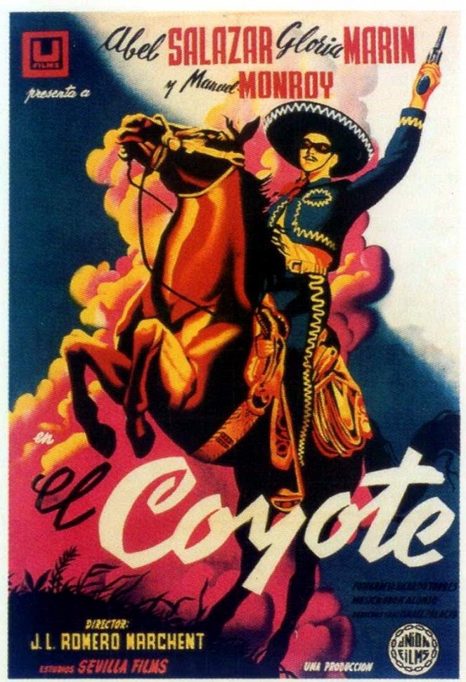 El coyote - Affiches