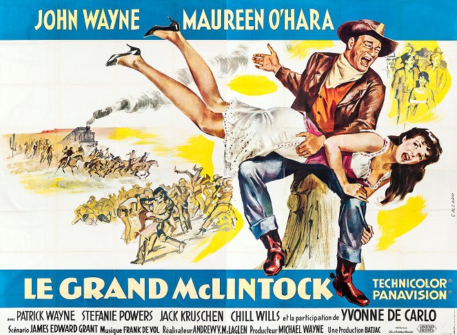 Le Grand McLintock - Affiches