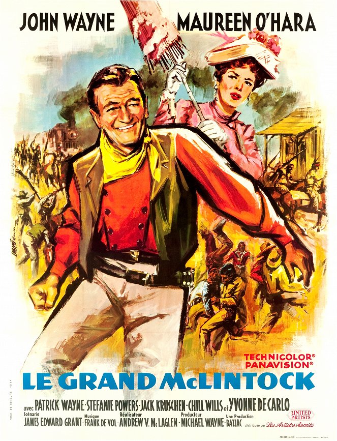 Le Grand McLintock - Affiches