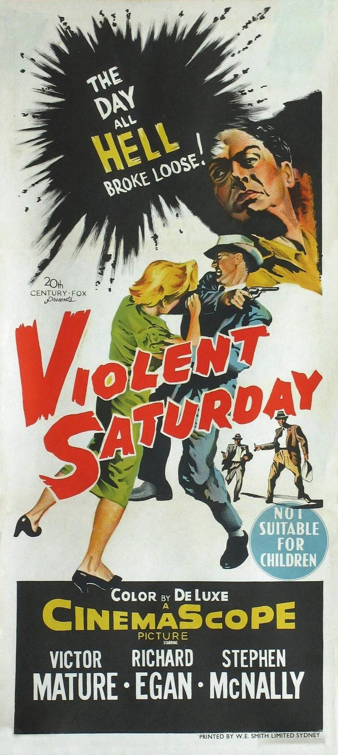 Violent Saturday - Posters