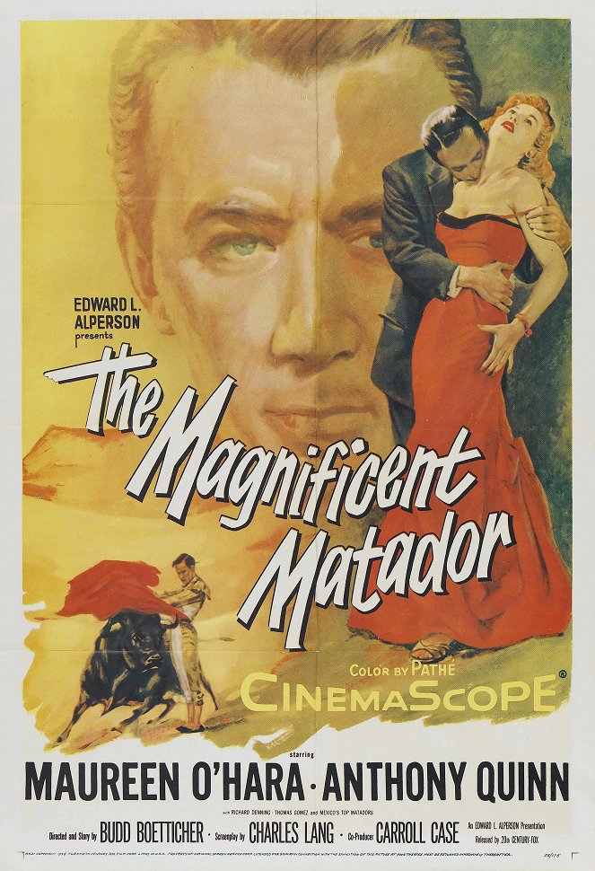 The Magnificent Matador - Posters