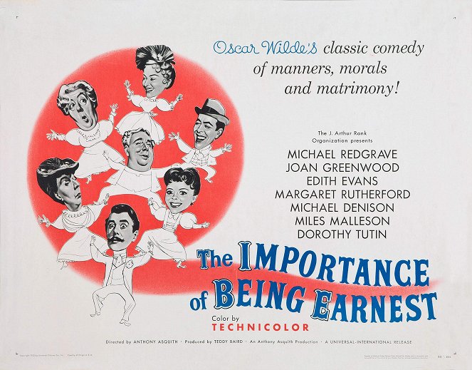 The Importance of Being Earnest - Posters