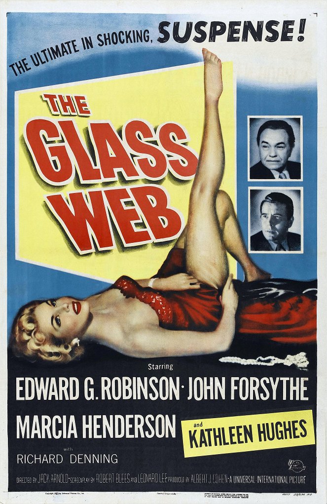 The Glass Web - Posters