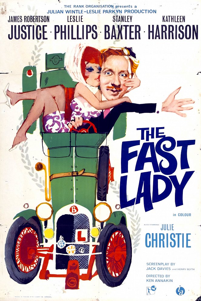 The Fast Lady - Plakate