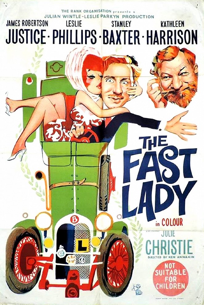 The Fast Lady - Posters