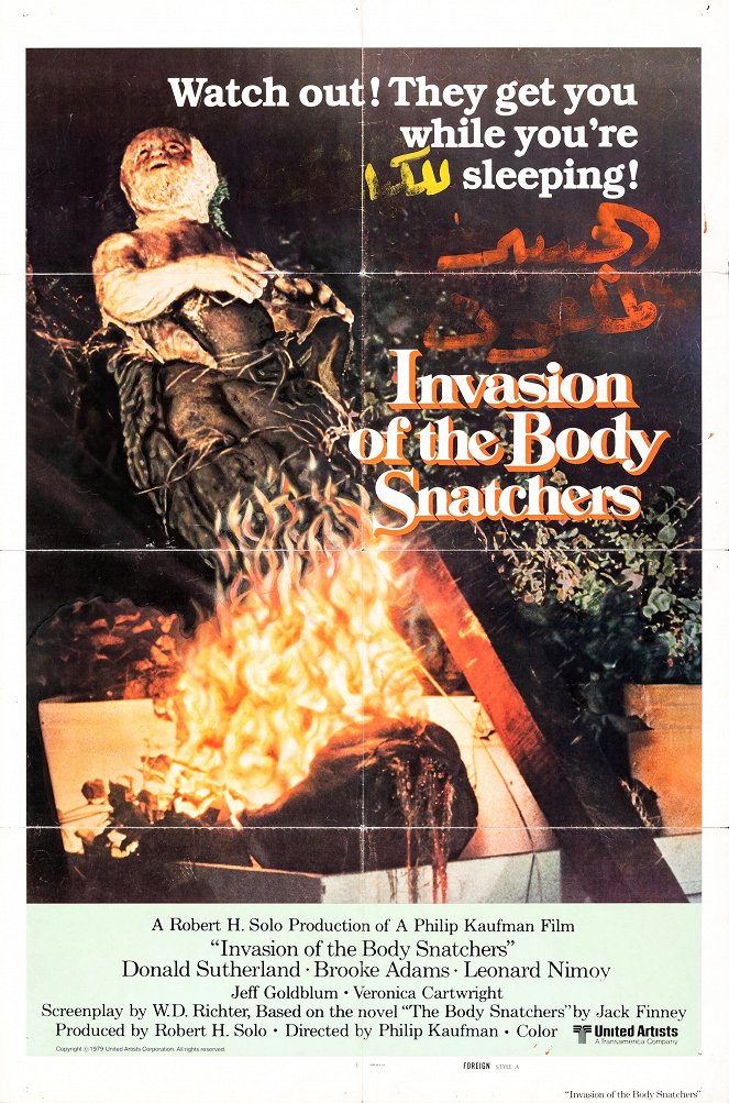 Invaze zlodějů těl - Plagáty