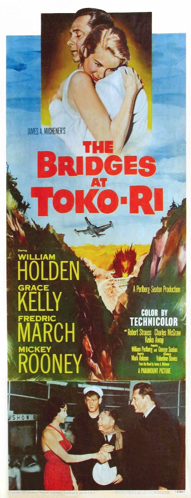 Mosty na Toko-Ri - Plakáty