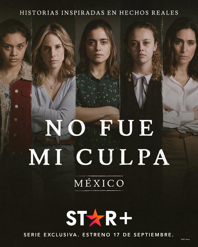 No fue mi culpa: México - Julisteet