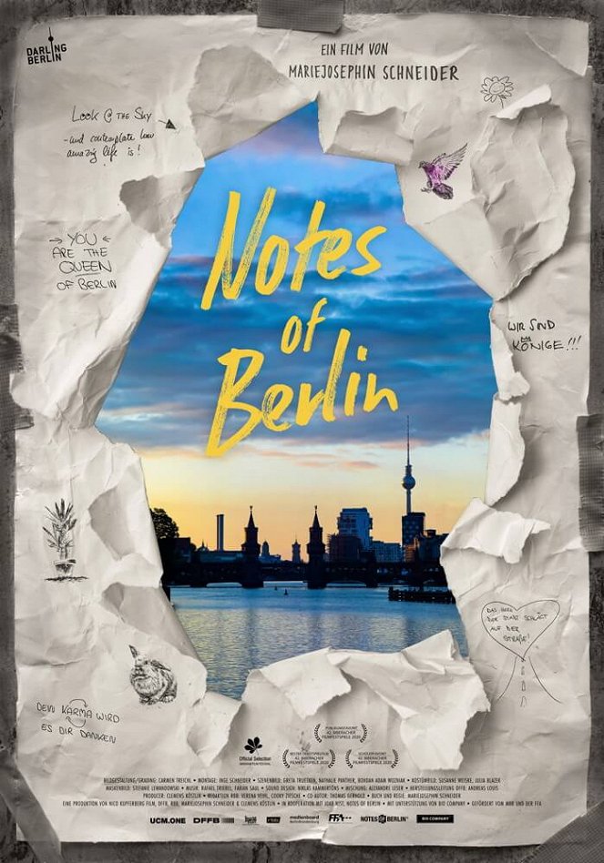 Notes of Berlin - Carteles