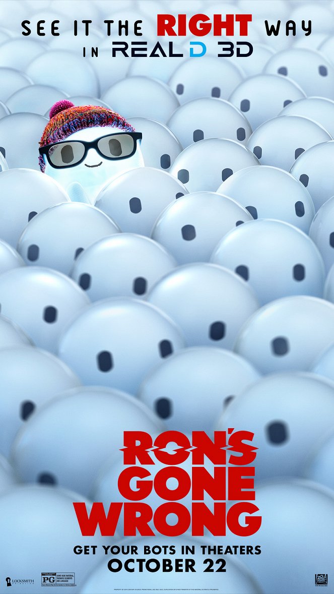 Rozbitý robot Ron - Plakáty