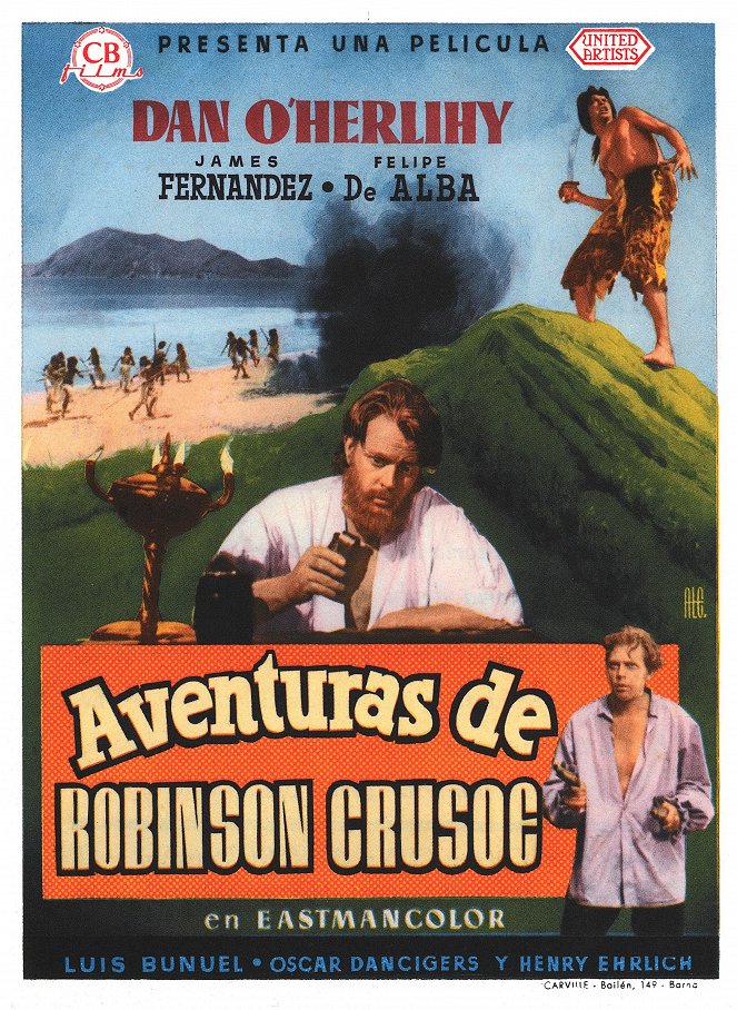 Aventuras de Robinsón Crusoe - Carteles