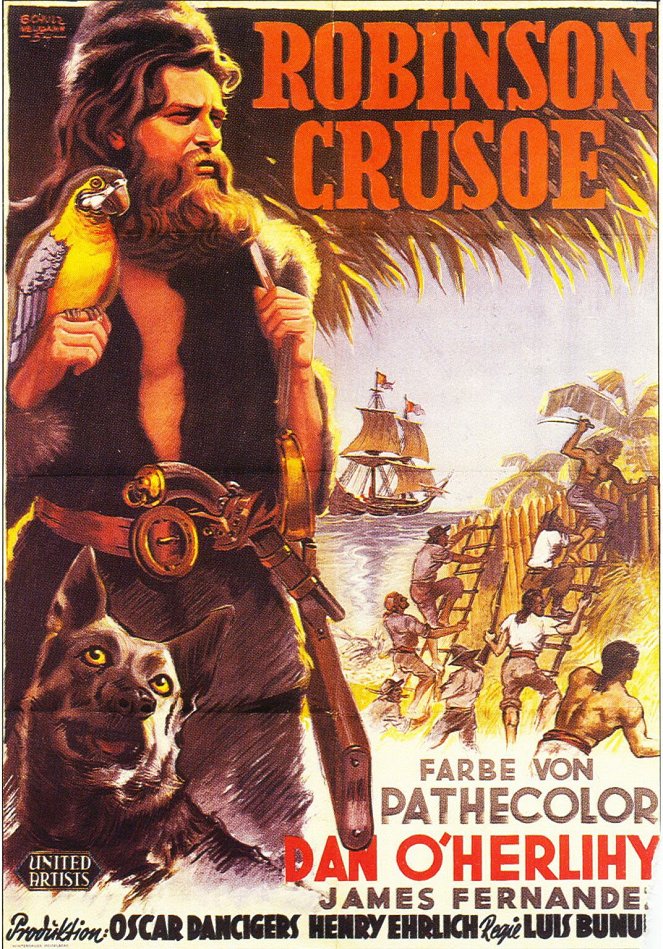 Aventuras de Robinsón Crusoe - Carteles