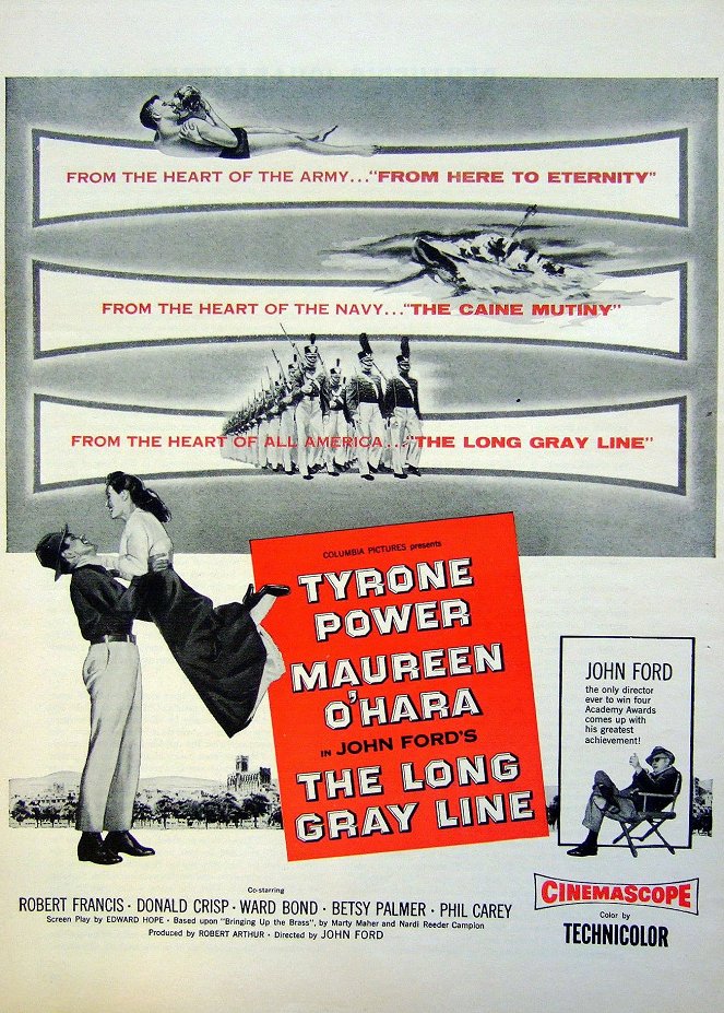 The Long Gray Line - Affiches
