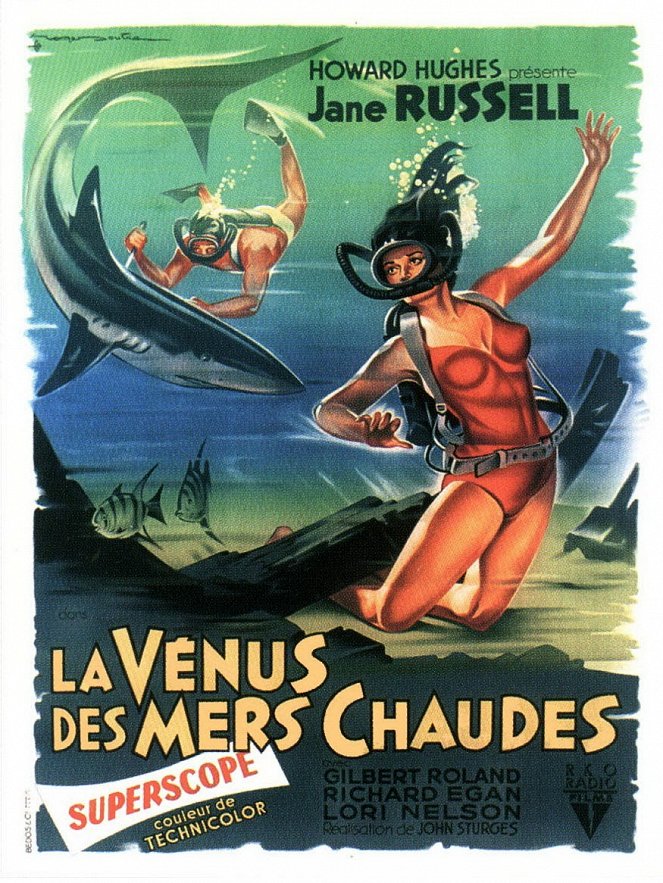 La Vénus des mers chaudes - Affiches