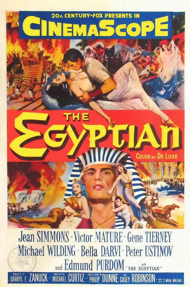 Egypťan Sinuhet - Plakáty