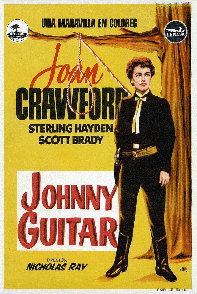 Johnny Guitar - Carteles