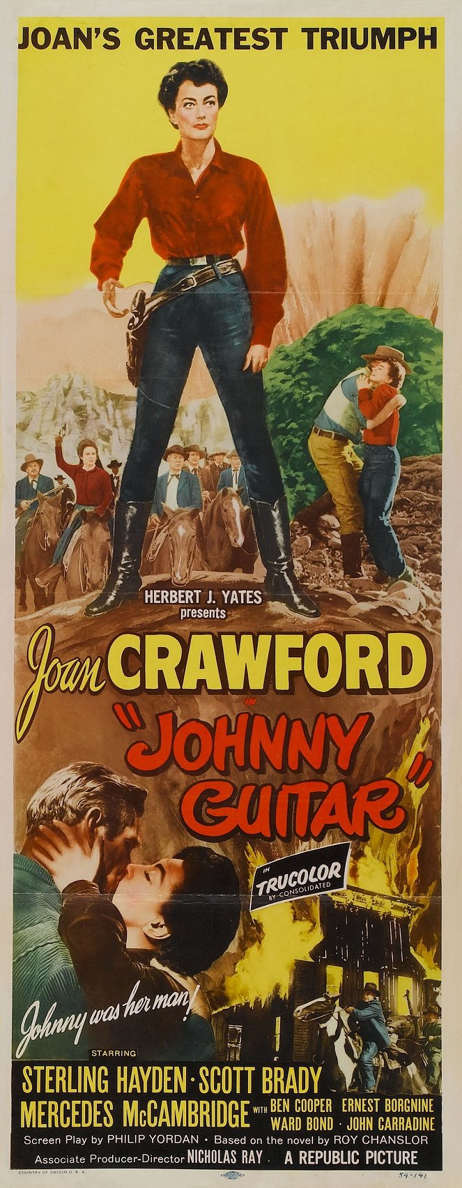 Johnny Guitar - Cartazes