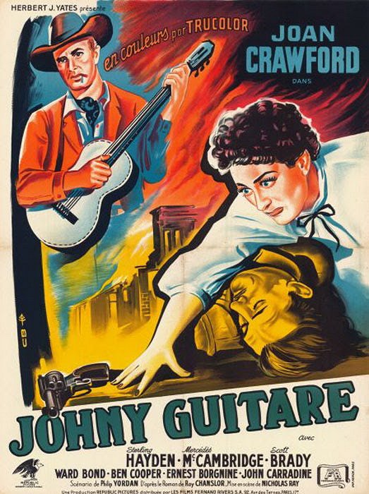 Johnny Guitare - Affiches