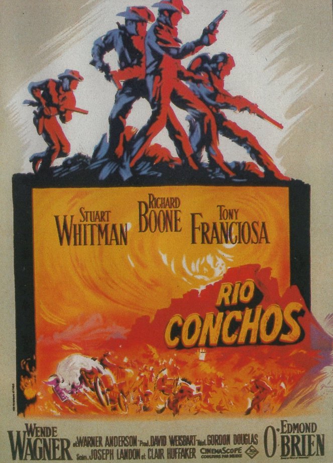 Rio Conchos - Affiches