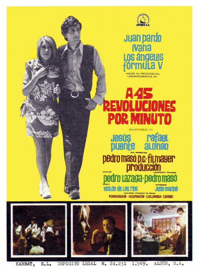 A 45 revoluciones por minuto - Plakate