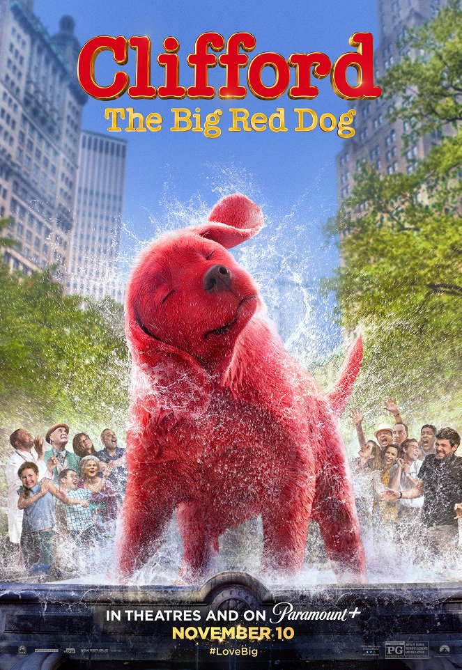 Veľký červený pes Clifford - Plagáty