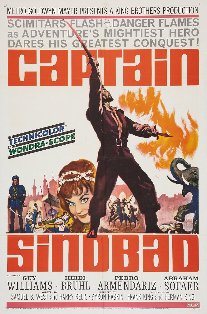 Captain Sindbad - Cartazes