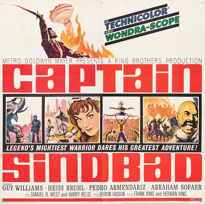 Captain Sindbad - Plakaty