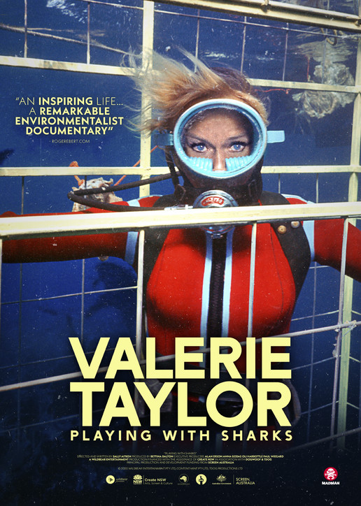 Playing with Sharks: The Valerie Taylor Story - Carteles