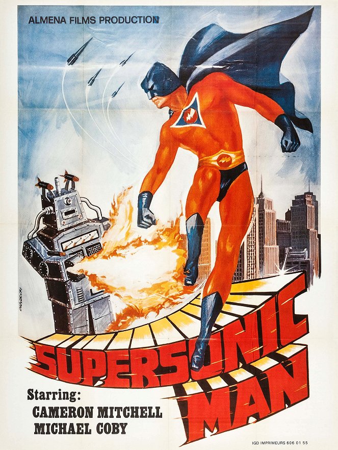 Supersonic Man - Affiches
