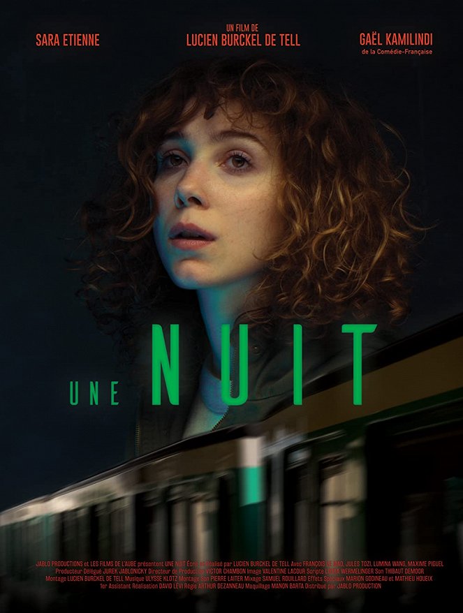 Une nuit - Carteles