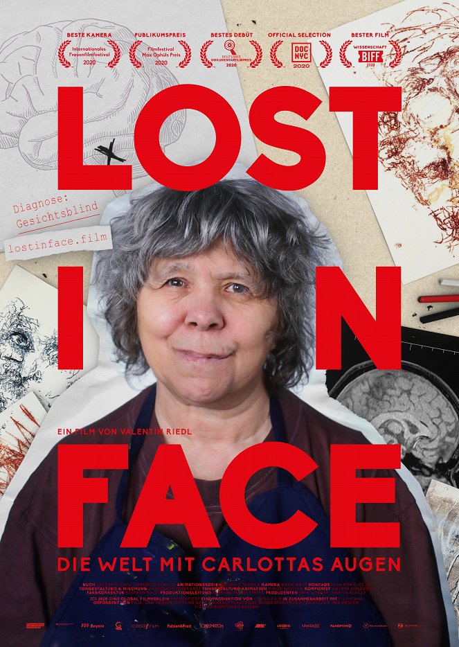 Lost in Face - Affiches