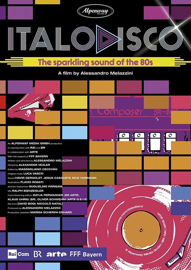 Italo Disco. Der Glitzersound der 80er - Plakate