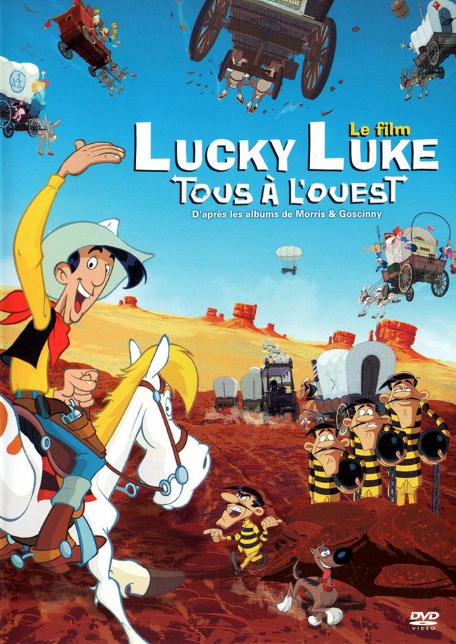 Tous à l'Ouest : Une aventure de Lucky Luke - Carteles