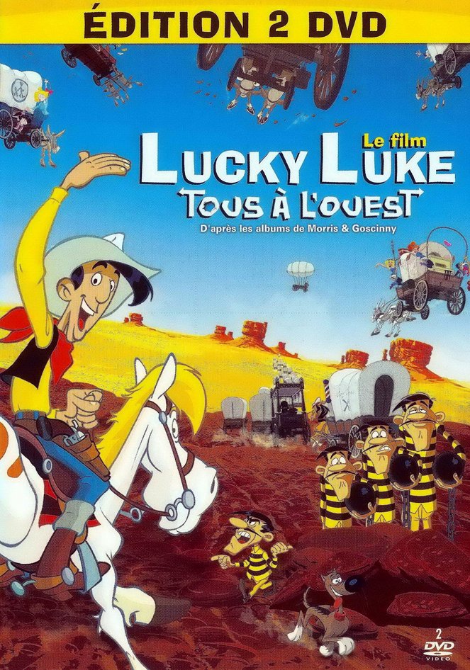 Tous à l'Ouest : Une aventure de Lucky Luke - Cartazes