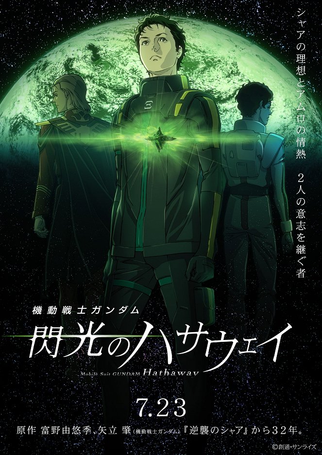 Kidó senši Gundam: Senkó no Hathaway - Plakáty