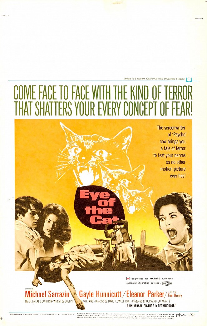 Eye of the Cat - Cartazes