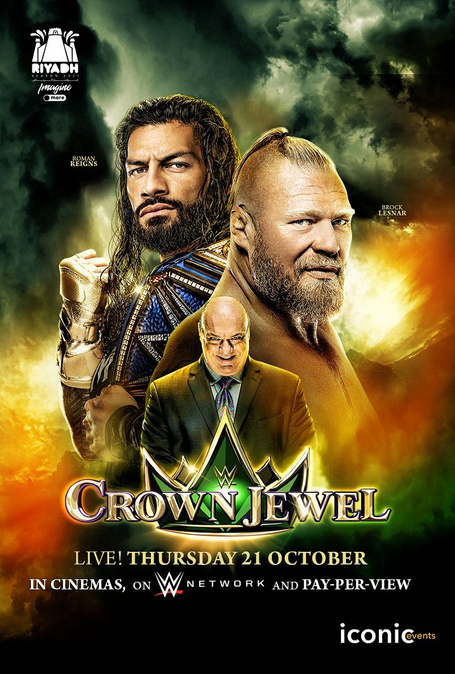 WWE Crown Jewel - Plakátok