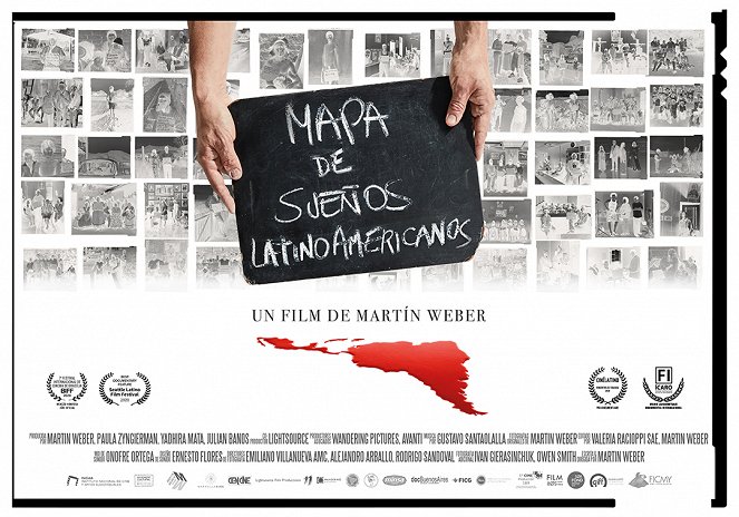 Mapa de Sueños Latinoamericanos - Plakate