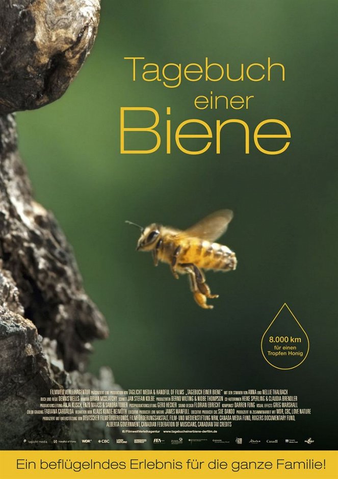 Tagebuch einer Biene - Plakátok