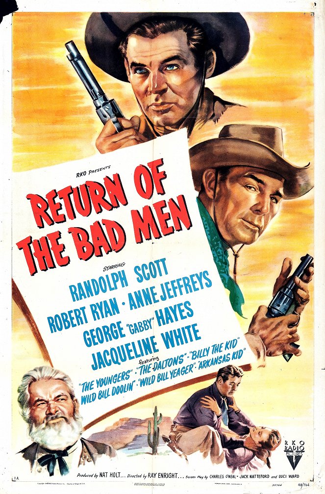 Return of the Bad Men - Plakaty