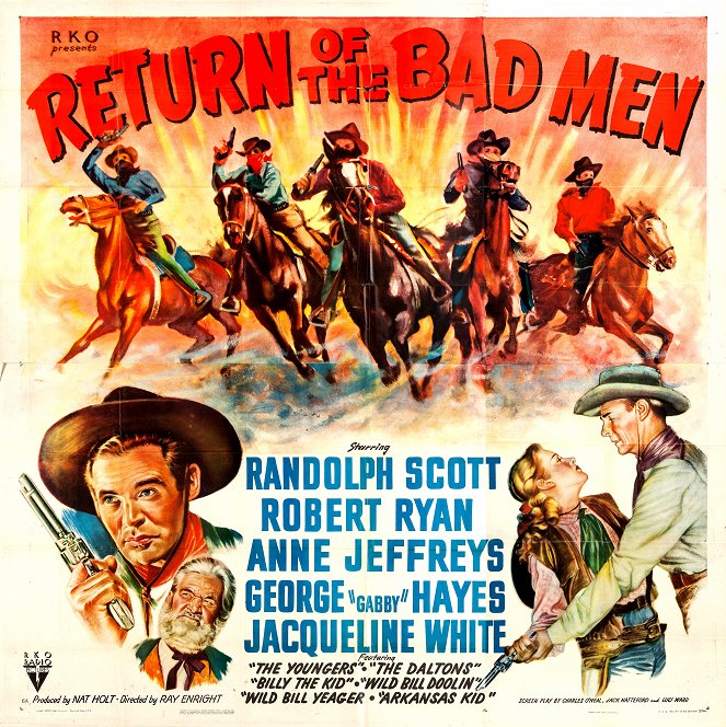 Return of the Bad Men - Plakaty