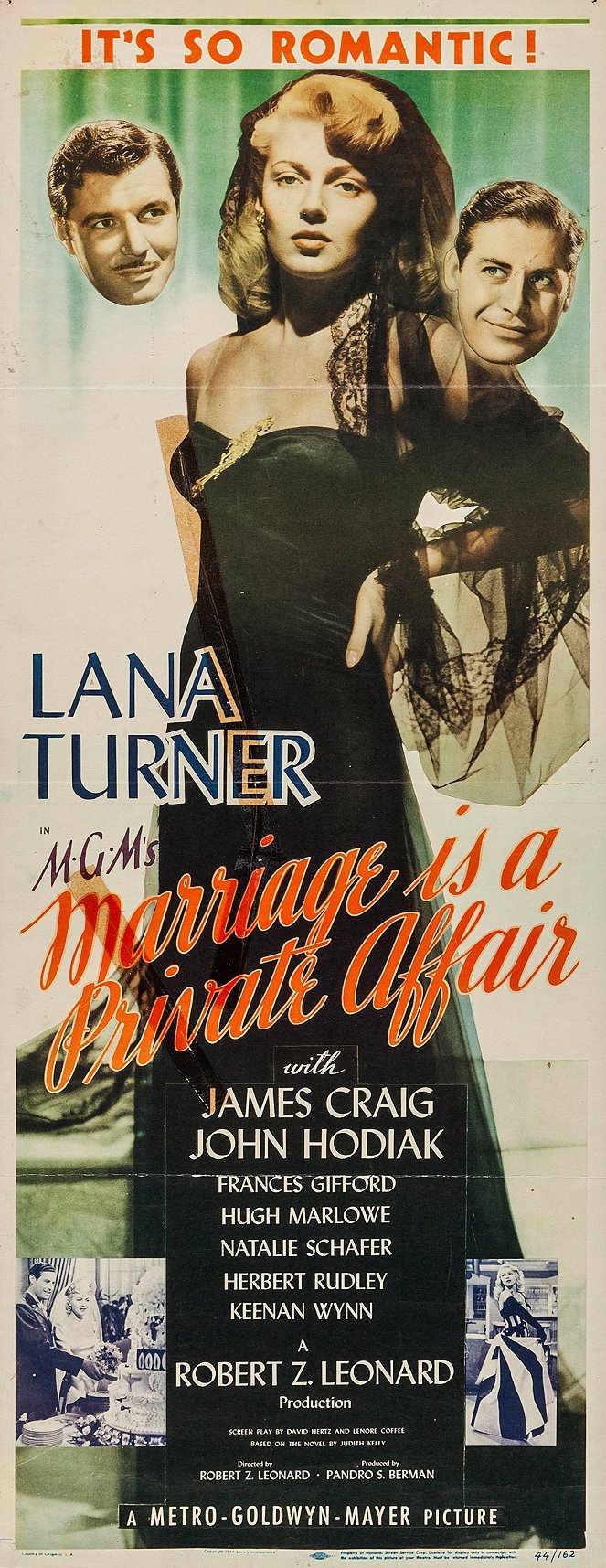 Marriage Is a Private Affair - Posters