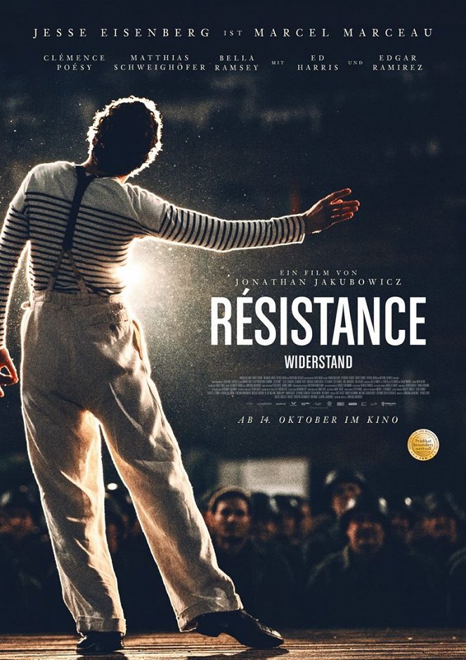 Resistance - L'histoire héroïque de Marcel Marceau - Posters