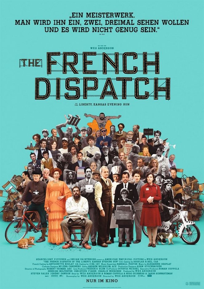 The French Dispatch - Plakate